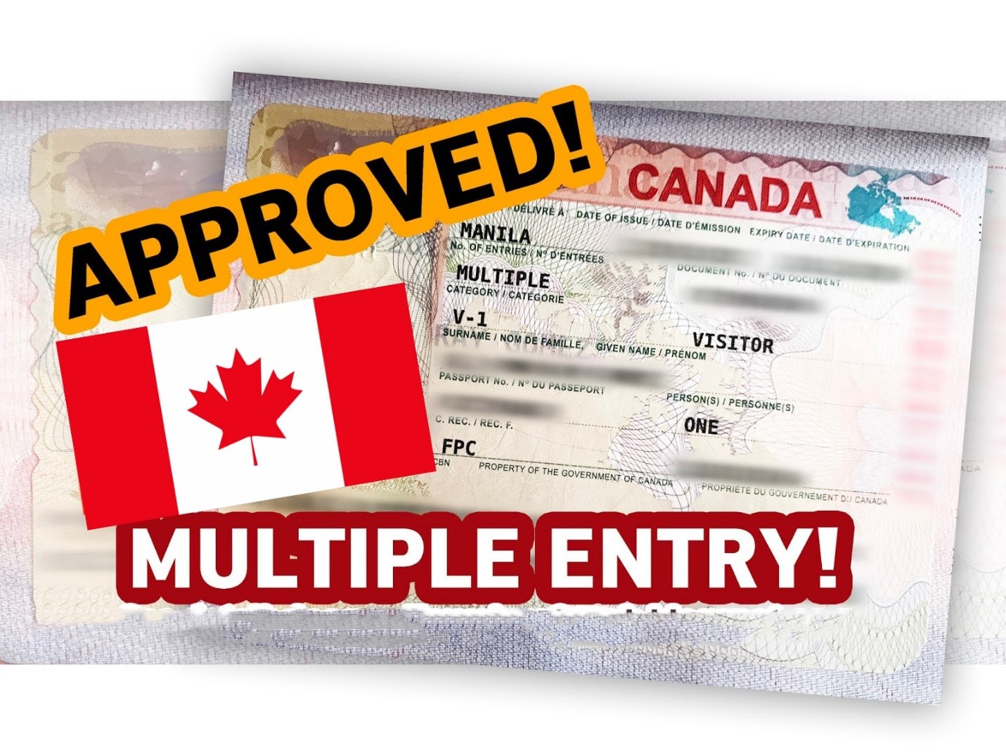 دریافت ویزای مولتی کانادا