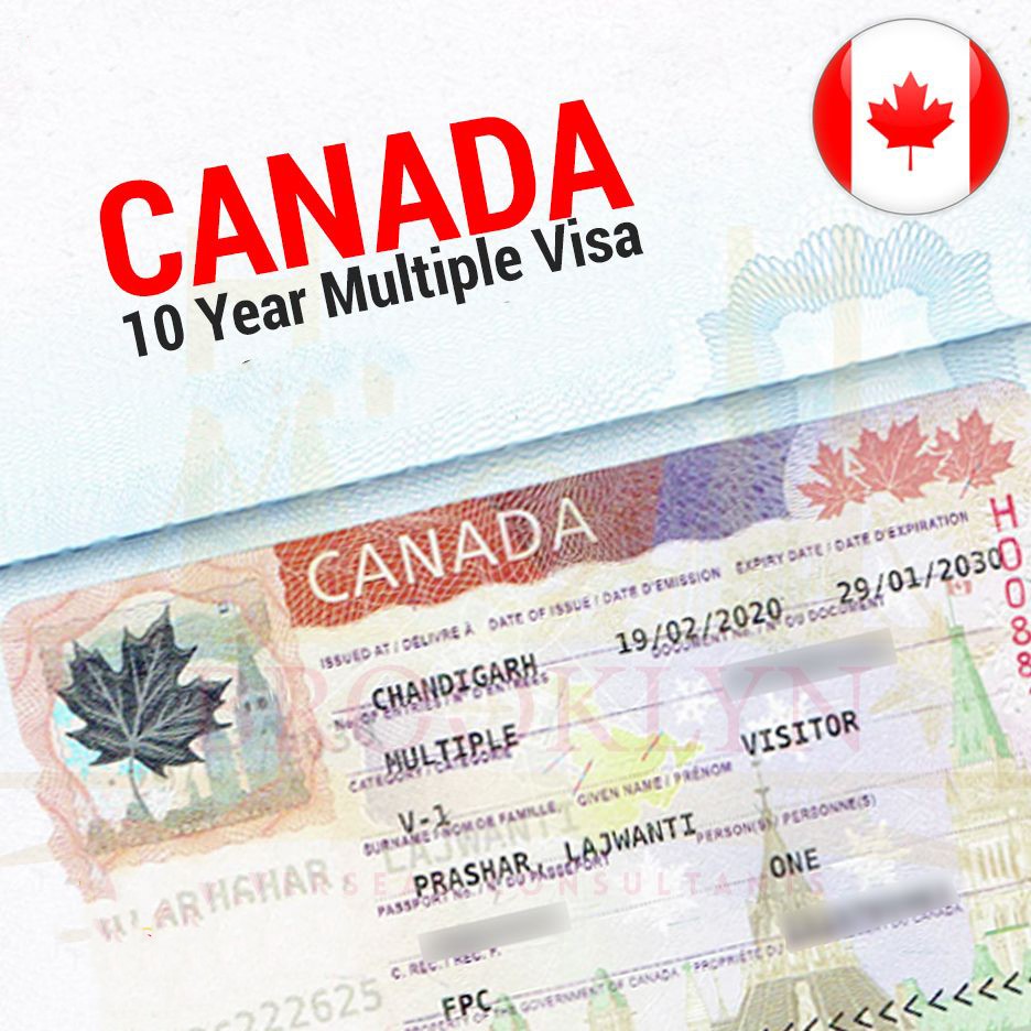 ویزای مولتی کانادا 10 ساله
